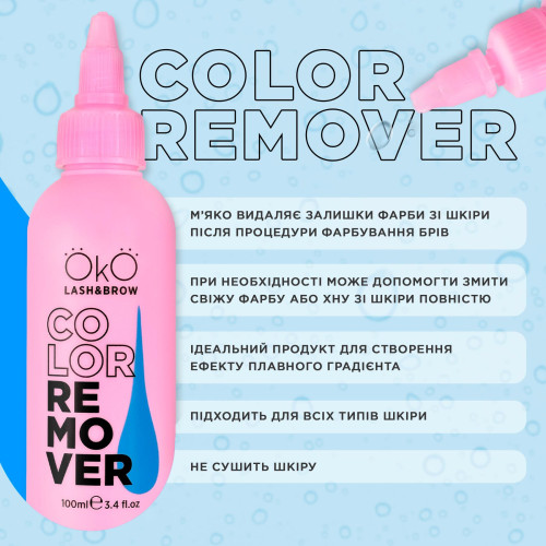 OKO Ремувер для видалення фарби Color Remover, 100 мл