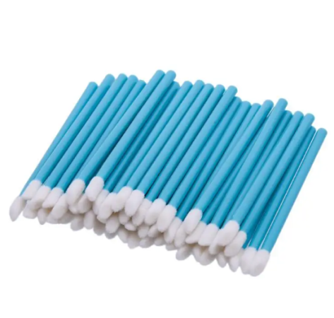 Щіточки для губ блакитні 50 шт