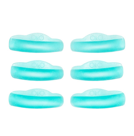 OKO Валики для ламинирования ресниц Blue Lagoon, 3 пары