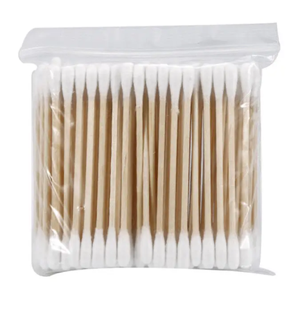 Ватні палички дерев'яні 100 шт