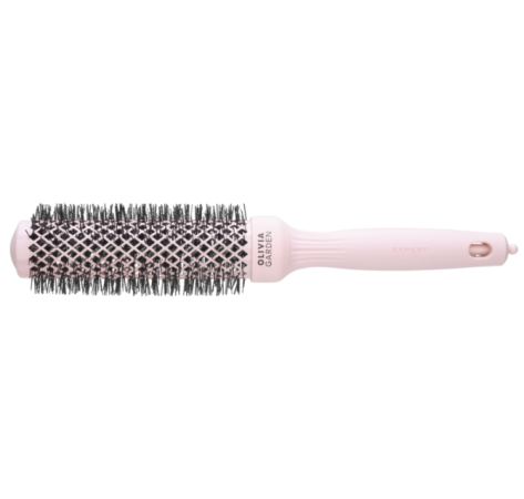 Брашинг Olivia Garden Expert Blowout Speed Wavy Bristles Pastel Pink 35 мм