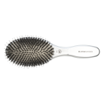 Щітка Olivia Garden Expert Care Oval Boar&Nylon Bristles Silver