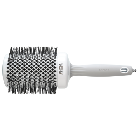 Термобрашинг Olivia Garden Expert Blowout Shine WHITE&GREY 65 мм