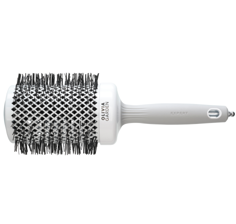 Термобрашинг Olivia Garden Expert Blowout Shine WHITE&GREY 65 мм