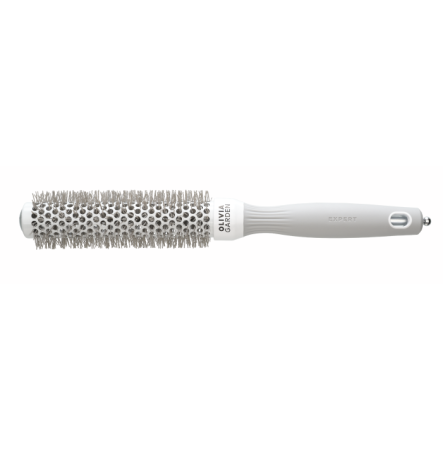 Брашинг Olivia Garden Expert Blowout Speed Wavy Bristles White&Grey 25 мм