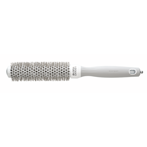 Брашинг Olivia Garden Expert Blowout Speed Wavy Bristles White&Grey 25 мм