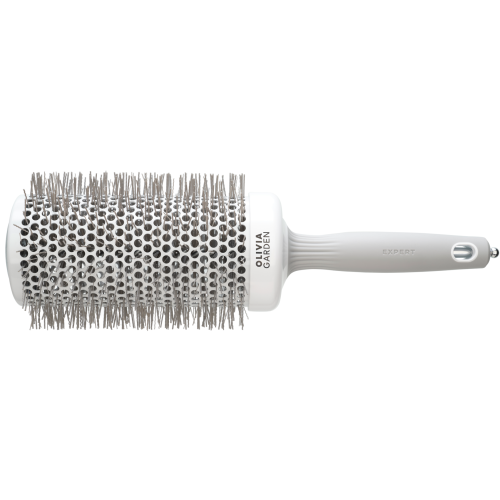 Брашинг Olivia Garden Expert Blowout Speed Wavy Bristles White&Grey 65 мм