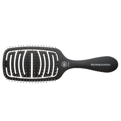 Щетка Olivia Garden Expert Flex Thick Matt Black