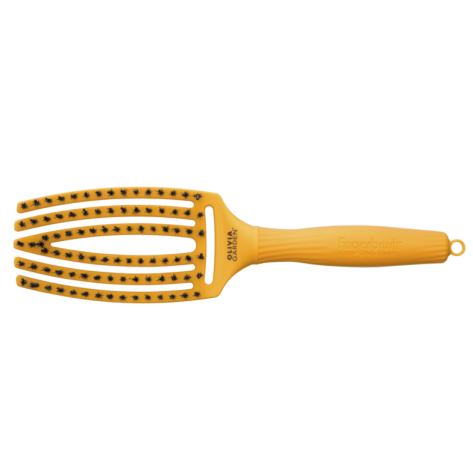Щітка Olivia Garden Finger Brush Combo Medium Yellow Sunshine