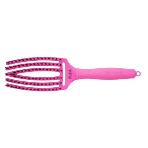 Щітка Olivia Garden Finger Brush Combo Medium Neon Pink