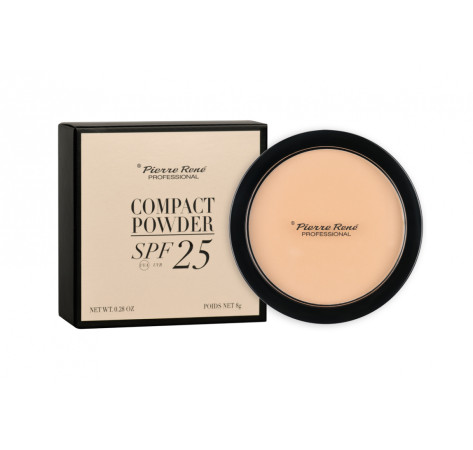 Pierre Rene Компактна пудра з SPF25 01 Cream