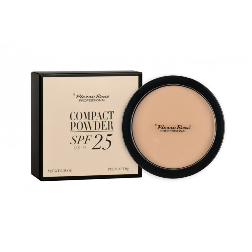 Pierre Rene Компактна пудра з SPF25 03 Sand