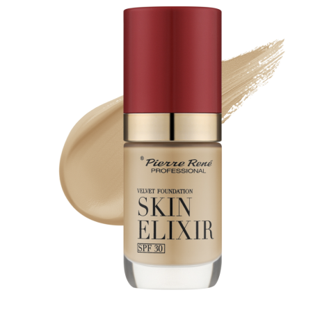 Pierre Rene Тональный флюид VELVET SKIN ELIXIR SPF 30, 02