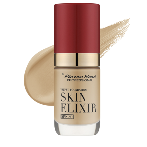 Pierre Rene Тональный флюид VELVET SKIN ELIXIR SPF 30, 02