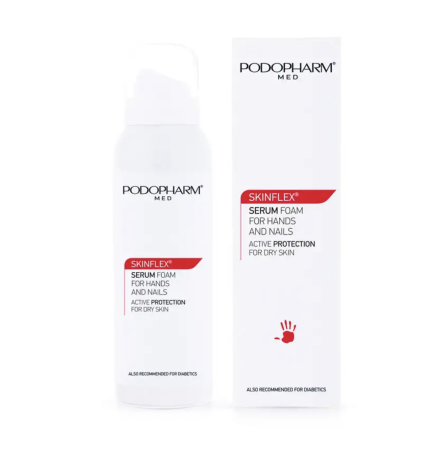 Podopharm Увлажняющая пенка-сыворотка для рук и ногтей 125 мл