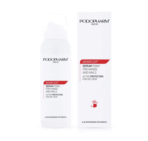 Podopharm  Зволожуюча пінка-сироватка для рук і нігтів 125 мл