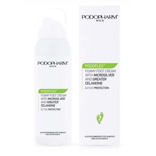 Podopharm Піна з мікросріблом і чистотілом для ніг 125 мл