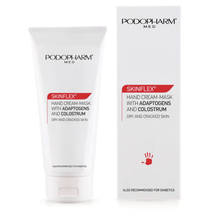 Podopharm  Зволожувальний крем-маска для рук і ніг, з олією ши та ягодами годжі 75 мл