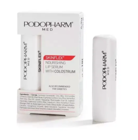 Podopharm Увлажняющая сыворотка для губ с молозивом 4,9г