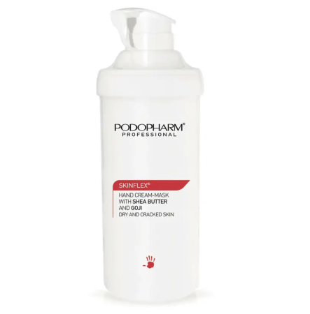 Podopharm  Зволожувальний крем-маска для рук і ніг, з олією ши та ягодами годжі 500 мл