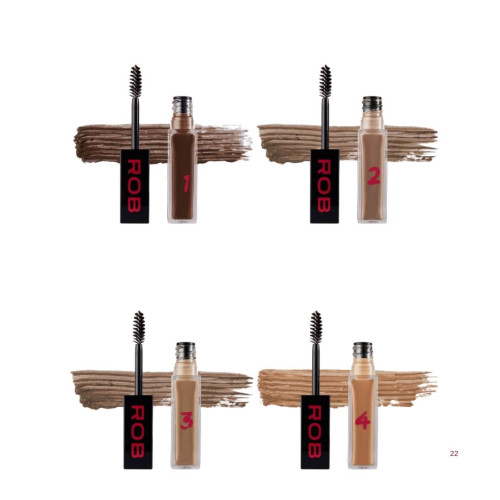 ROB Кольоровий гель для вкладання брів  01 - Coffee Noir