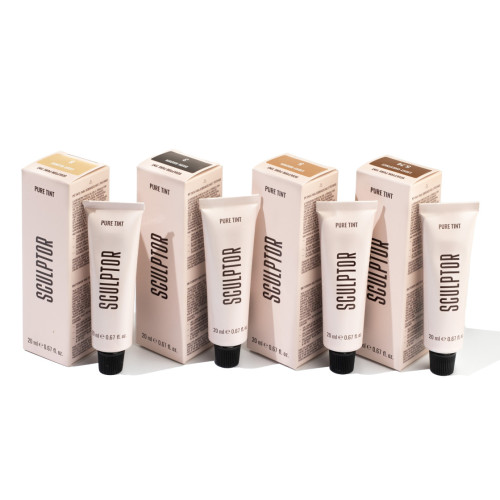 Sculptor Фарба PURE TINT для брів та вій  Dark Brown 3 (Темно-коричнева) 20 ml
