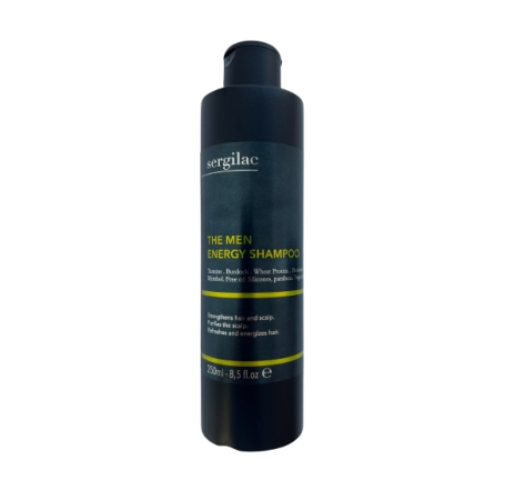 Шампунь для чоловіків тонізуючий The Men Energy Shampoo SERGILAC 250 мл