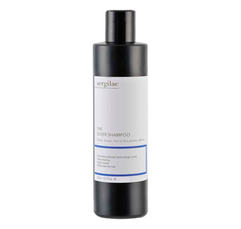 Шампунь для нейтралізації жовтого пігменту Sergilac 250 мл