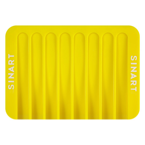 Sinart Cиліконова підставка для пензликів жовта