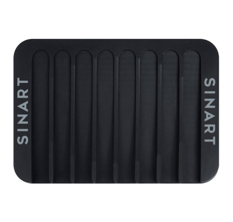 Sinart Cиліконова підставка для пензликів чорний