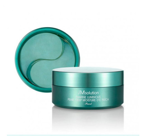 JMsolution Гідрогелеві патчі з морським комплексом та перлами Pearl Deep Moisture Eye Patch 60 шт