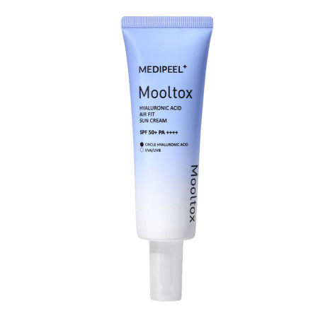 MEDI-PEEL Сонцезахисний зволожуючий крем для обличчя SPF 50+ Hyaluronic Acid Aqua Mooltox AIR FIT Sun Cream 50 мл