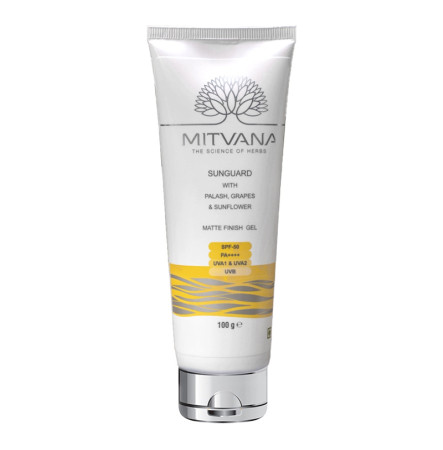 MITVANA Сонцезахисний гель для обличчя Sunguard SPF 50 Matte Finish Gel 100 мл