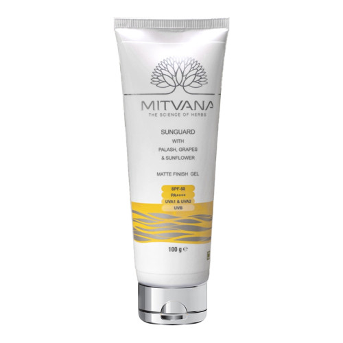 MITVANA Сонцезахисний гель для обличчя Sunguard SPF 50 Matte Finish Gel 100 мл