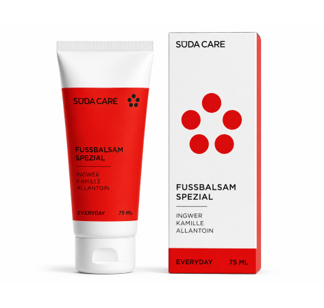 SÜDA Согревающий бальзам для ног Fussbalsam 75 мл