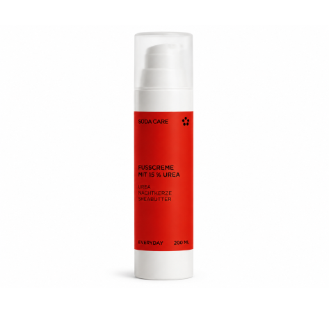 SÜDA Крем для ног с 15% мочевиной Fußcreme 200 мл