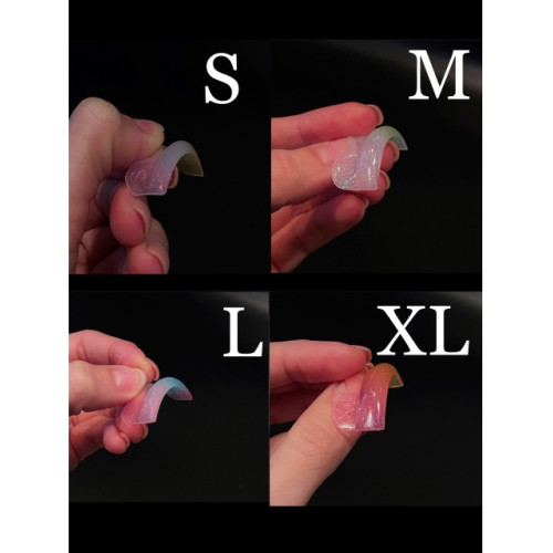 Tashnik Набор валиков для ламинирования ресниц MAGIC UP (S, M, L, XL)