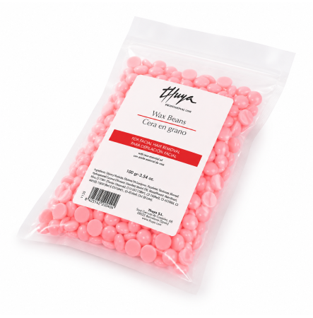 Thuya Wax Beans Rose Пленочный воск в гранулах с маслом розы, 100 г
