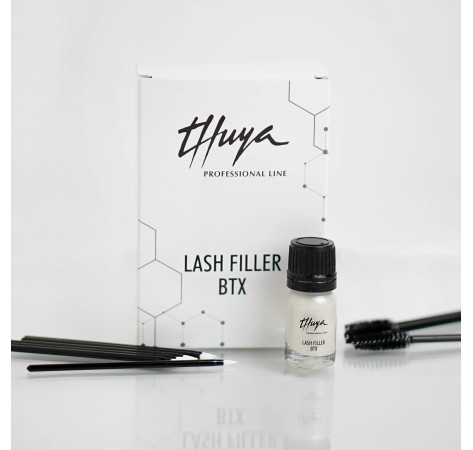 BTX/філер в процедурі ламінування вій