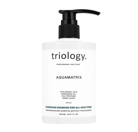 Triology. Увлажняющий шампунь для всех типов волос Aquamatrix 500 мл