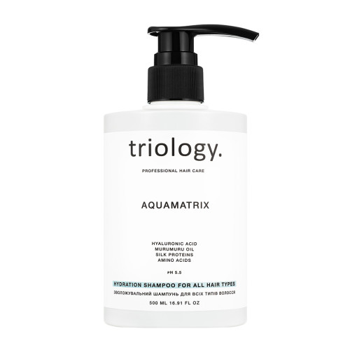 Triology. Увлажняющий шампунь для всех типов волос Aquamatrix 500 мл
