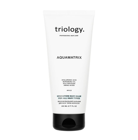 Triology. Зволожувальний бальзам для всіх типів волосся Aquamatrix 200 мл