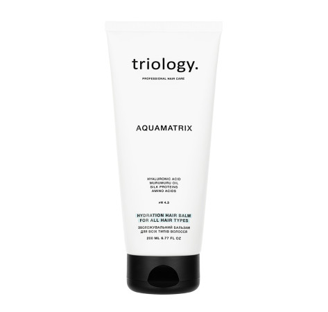 Triology. Увлажняющий бальзам для всех типов волос Aquamatrix 200 мл