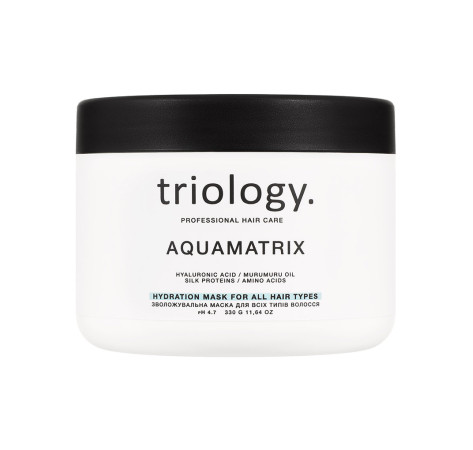 Triology. Увлажняющая маска для всех типов волос Aquamatrix 330 г