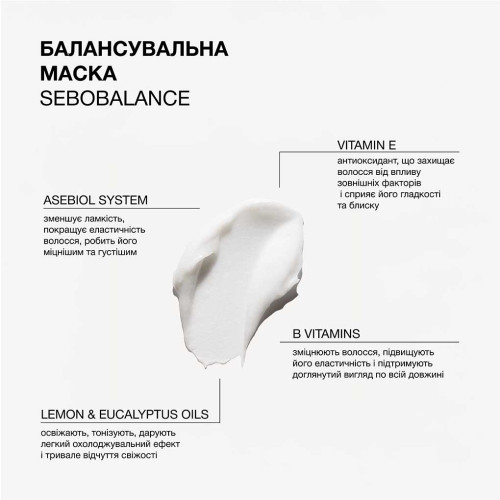 Triology. Балансировочная маска для волос склонных к жирности Sebobalance 330 мл