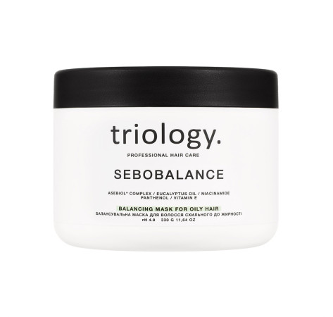Triology. Балансировочная маска для волос склонных к жирности Sebobalance 330 мл