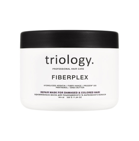 Triology. Восстановительная маска для поврежденных и окрашеных волос Fiberplex 330 г