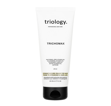 Triology. Укрепляющий бальзам для волос склонных к ломкости и выпадению Trichomax 200 мл
