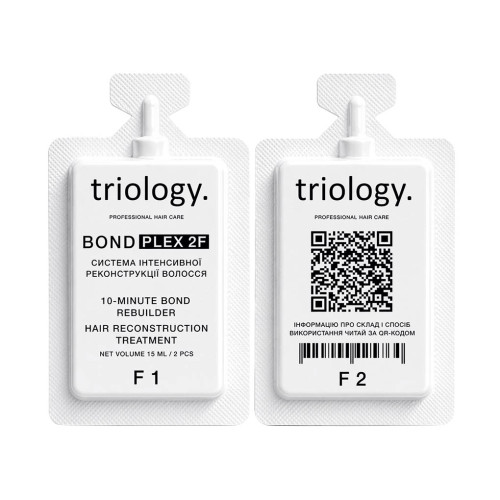 Triology. Холодное восстановление. Система интенсивной реконструкции волос BONDPLEX 2F