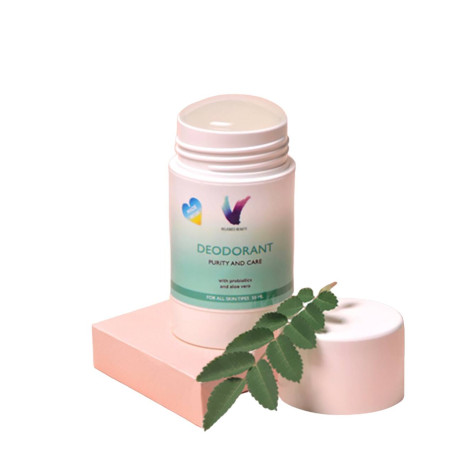 Натуральний дезодорант із пробіотиками та алое вера  Velaskes Beauty 50 мл